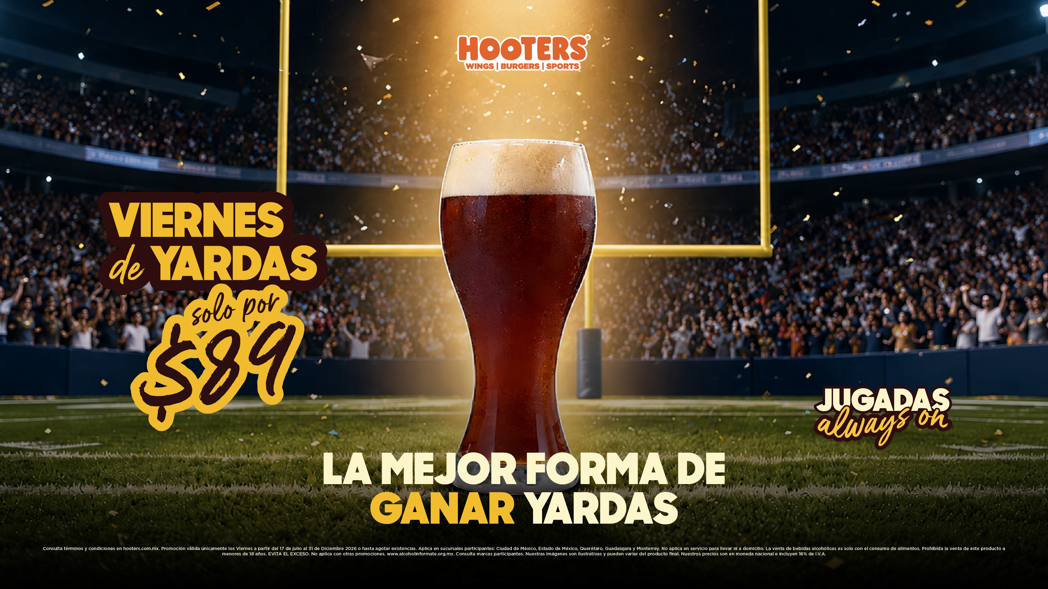 Viernes de Yardas