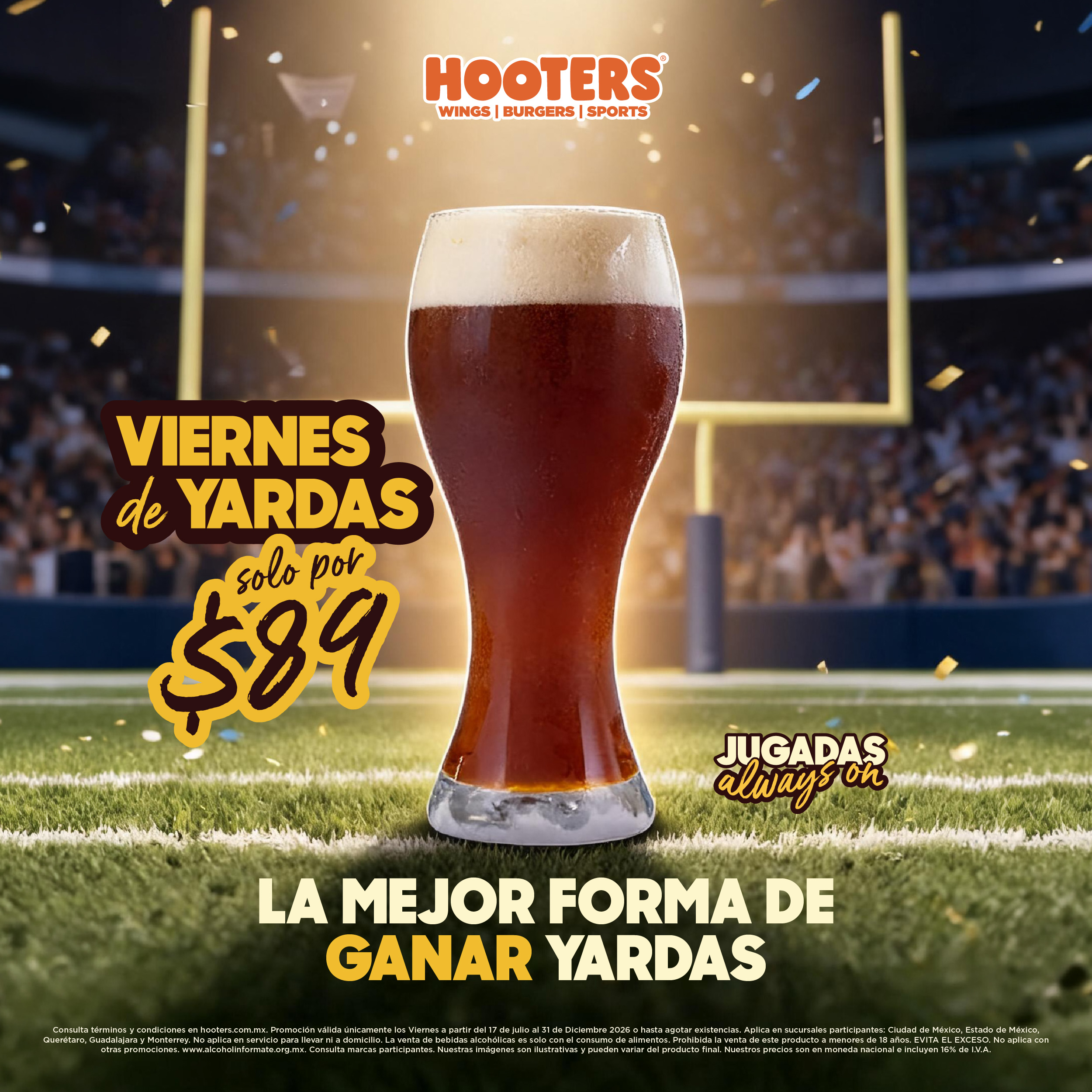 Viernes de Yardas