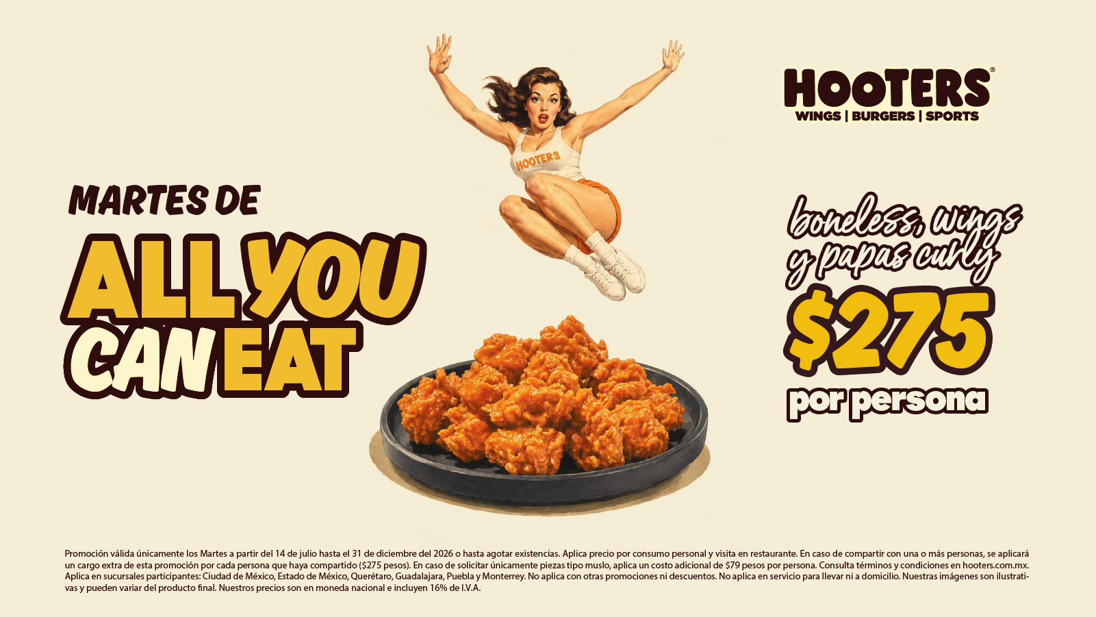 Martes de All You Can Eat