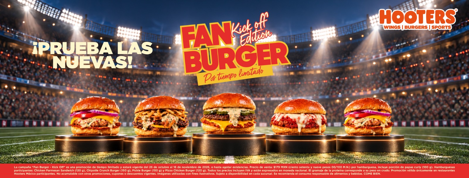 Fan Burger - Kick Off