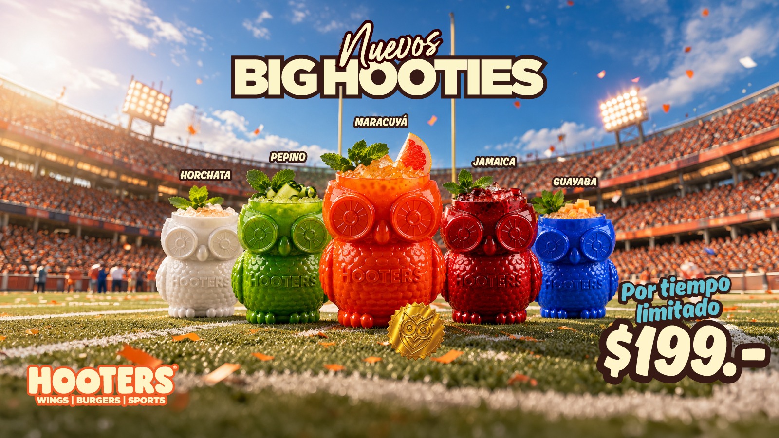 Big Hooties — Nuevos Sabores