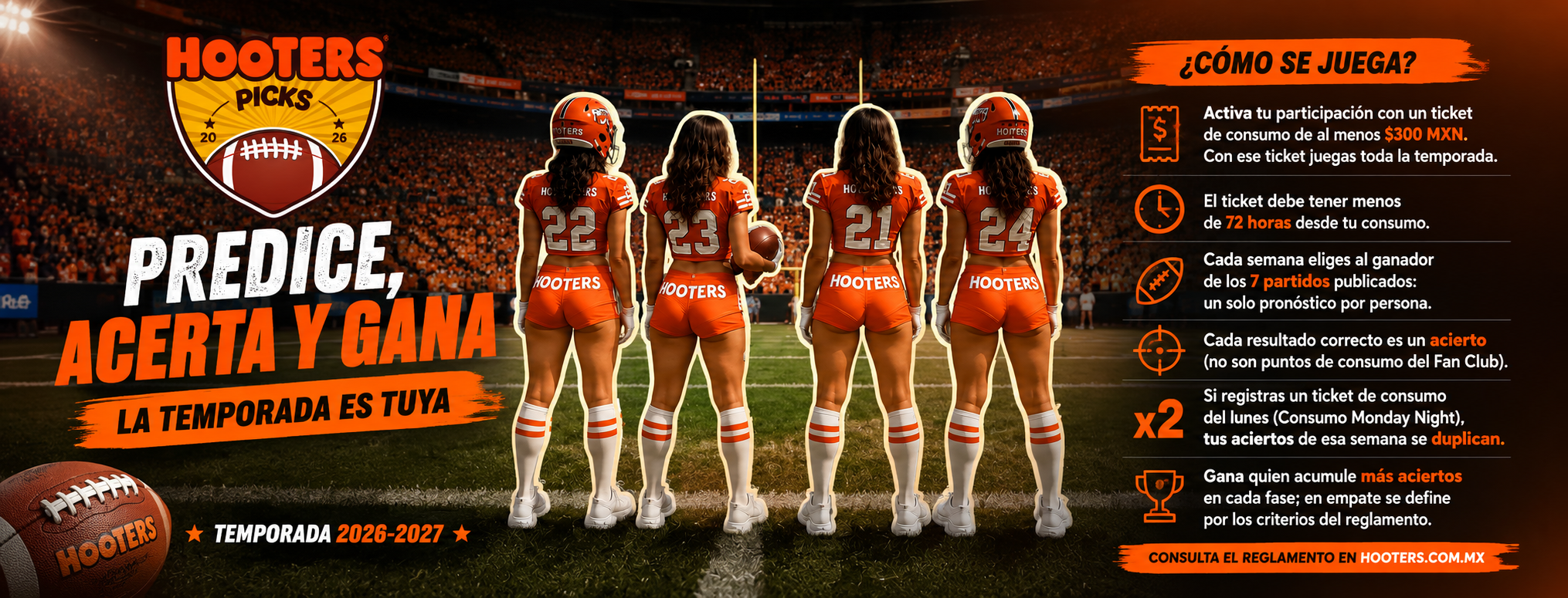 hooters picks