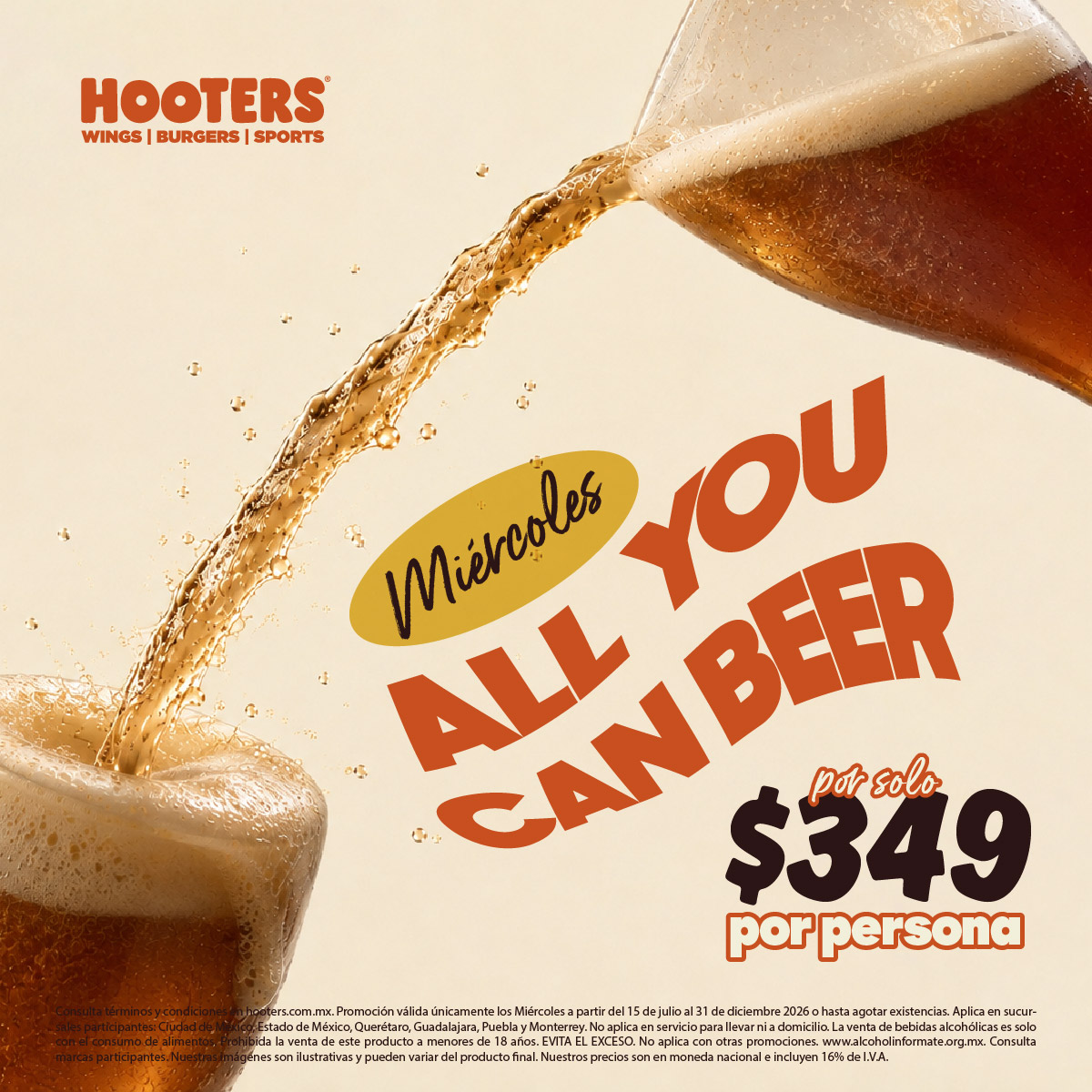 Miércoles de All You Can Beer