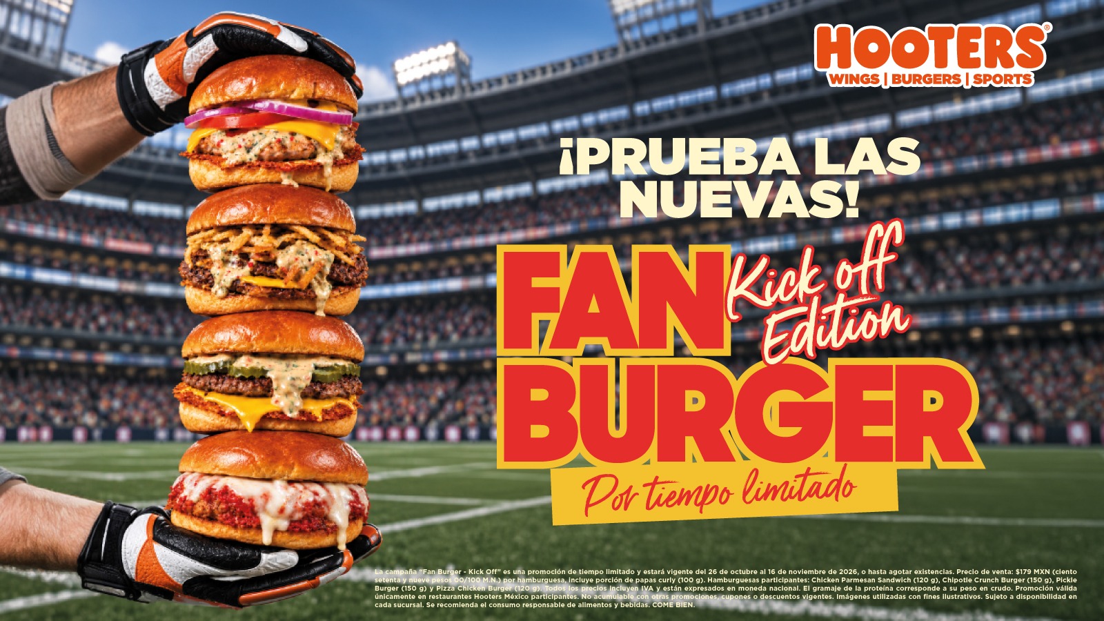 Fan Burger - Kick Off