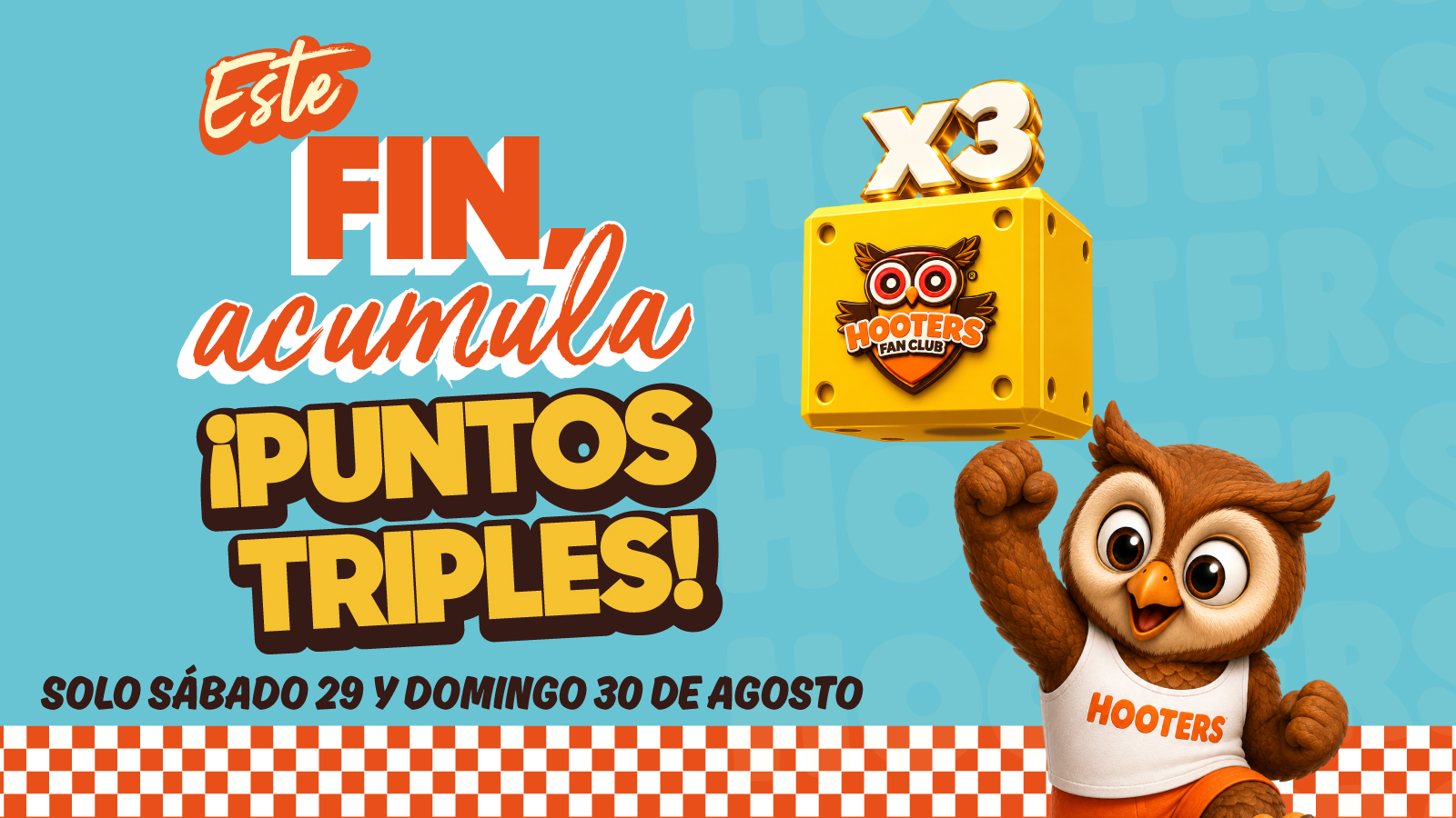 Este Fin acumula ¡Puntos Triples!