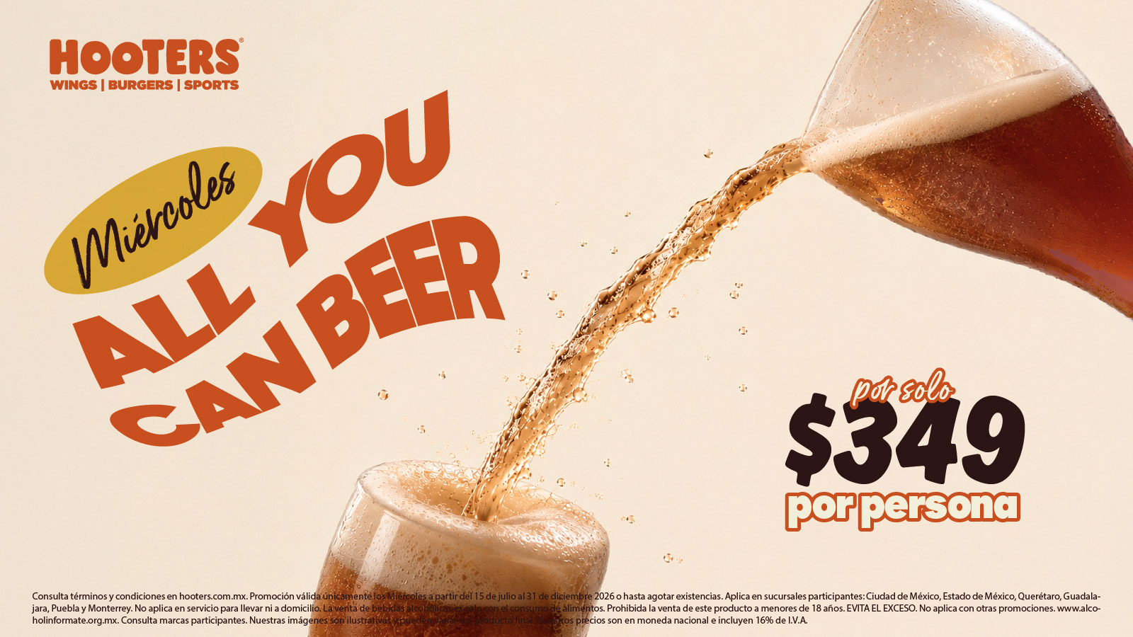 Miércoles de All You Can Beer